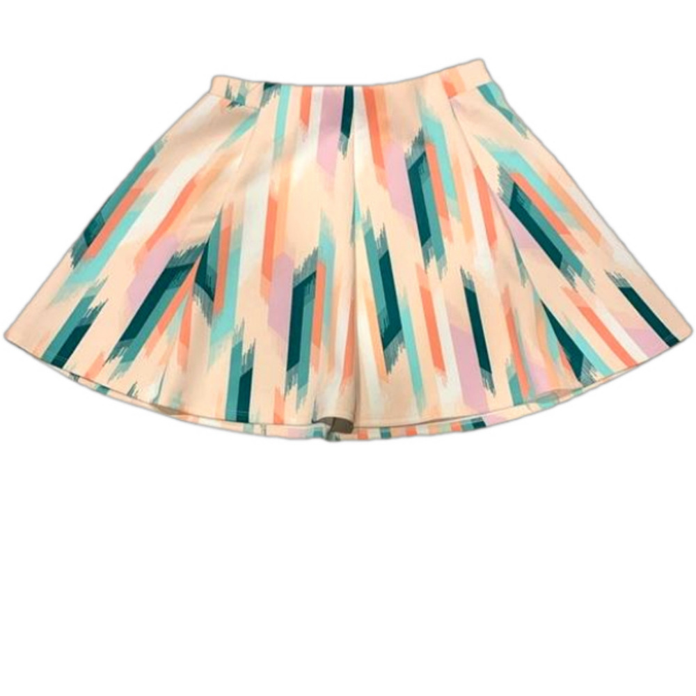 Decree Active Mini Tennis- Skater Skirt  Elastic Waist No Zip Size Large